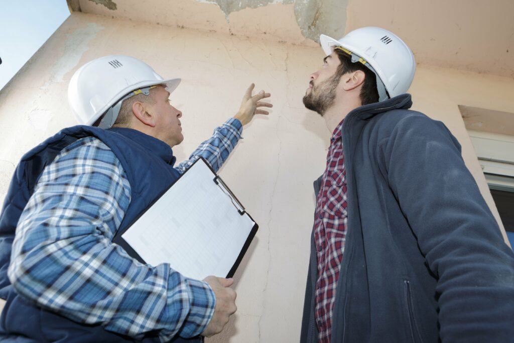 Surveyor England book in with our team at Survey One today.