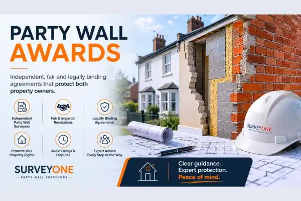 Contact our team today to see if you require party wall awards England